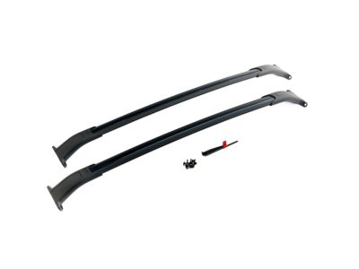 GM Removable Roof Rack Cross Rails in Black 84683395