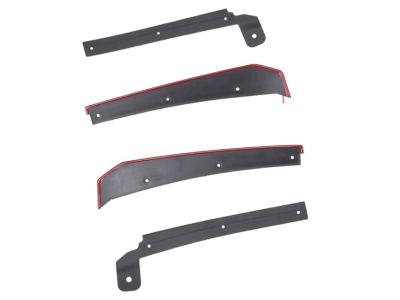 GM Front Splash Guards in Wild Cherry Tintcoat 84699497