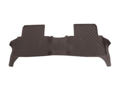 GM Crew Cab Second-Row Interlocking Premium All-Weather Floor Liners in Cocoa 84708334