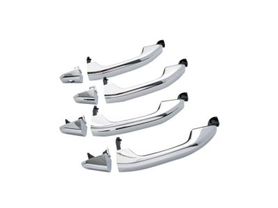 GM Front and Rear Door Handles in Chrome 84713663