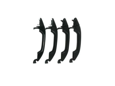 GM Front and Rear Door Handles in Black 84713668