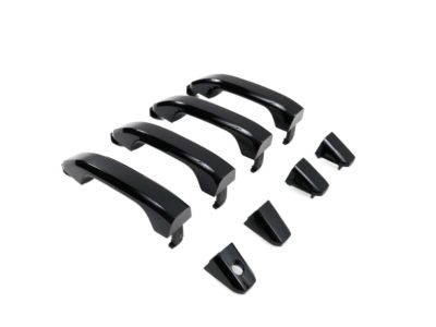 GM Front and Rear Door Handles in Black 84713668