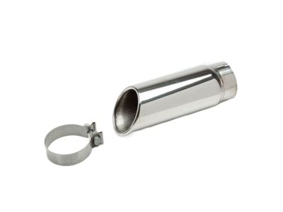 GM 6.0L 6.2L or 6.6L Polished Stainless Steel Single Outlet Exhaust Tip 84722772