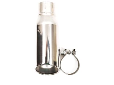 GM 4.3L or 5.3L Polished Stainless Steel Single Outlet Exhaust Tip with GMC Logo 84722773