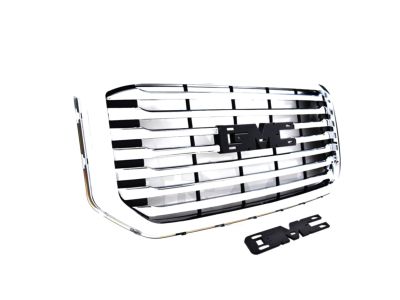 GM Upper Grille in Chrome with GMC Logo 84724413