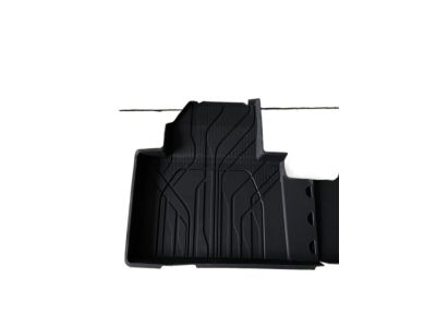GM Second-Row Interlocking Premium All-Weather Floor Liner in Jet Black 84728063