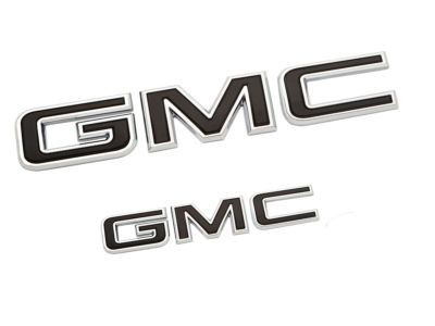 GM GMC Emblems in Black 84729912
