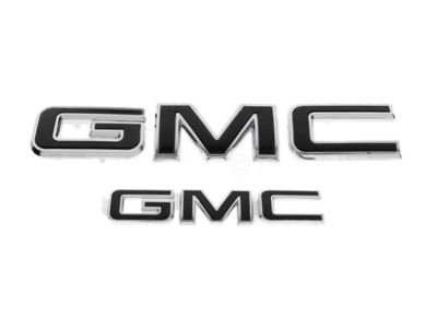 GM Emblems in Black 84729912