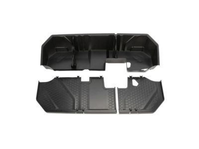 GM Crew Cab Under seat Lockable Storage Organizer in Black 84734683