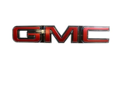 GM Front Illuminated GMC Emblem in Red 84741557