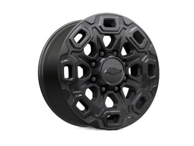 GM 20x8.5-Inch Aluminum Multi-Spoke Wheel in High Gloss Black 84745541