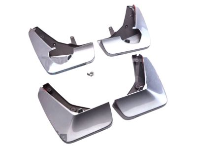 GM Rear Splash Guards in Satin Steel Metallic 84773688