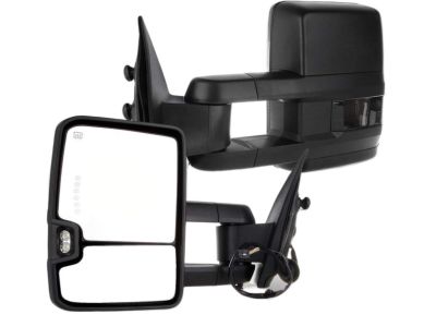 GM Extended View Tow Mirrors in Black 84776100