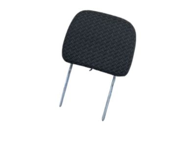 GM Cloth Headrest in Jet Black with Mojave Stitching 84792768