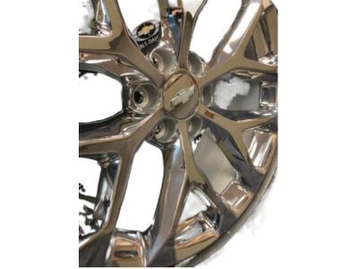 GM 22x9-Inch Aluminum 6-Split-Spoke Wheel in Chrome 84799392