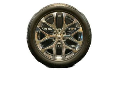 GM 22x9-Inch Aluminum 6-Split-Spoke Wheel in Chrome 84799392