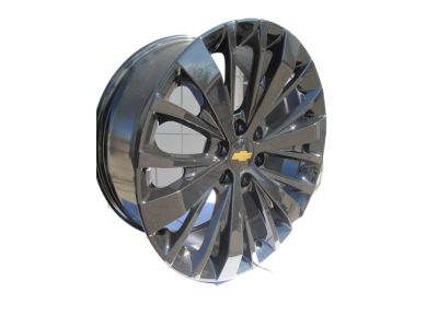 GM 22x9-Inch Aluminum Split-Spoke Wheel in Gloss Black 84802386