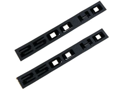 GM 84806909 Silverado 2500 HD Custom Emblems in Black 84806909 GM Silverado 2500 HD Custom Emblems in Black Product Photo 1 of 5
