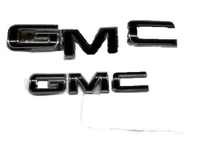 GM GMC Emblem in Black 84807827