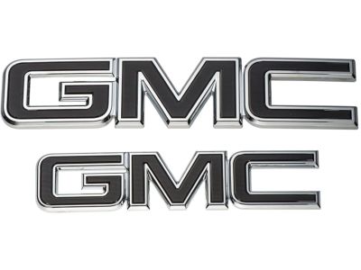 GM GMC Emblem in Black 84807827
