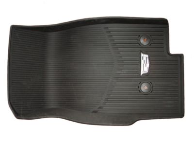 Cadillac First- and Second-Row Premium All-Weather Floor Mats in