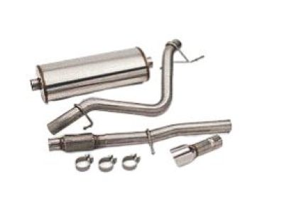 GM 2.8L Diesel Exhaust Tip Relocation Kit with Black Chrome Tip 84842915