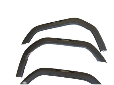 84867949 GM Front and Rear Fender Flare Set in Quicksilver Product Photo 4 of 5