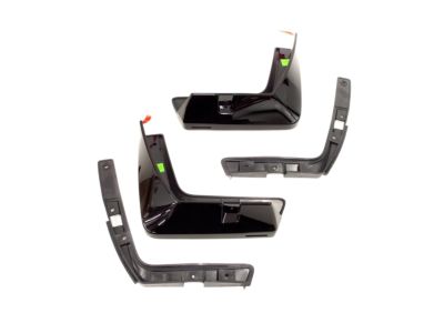 GM Front Molded Splash Guards in Black Raven 84868385