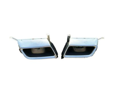 GM Exhaust Bezel in Black 84868627