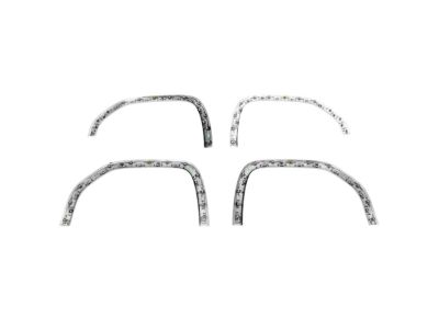 GM Front and Rear Fender Flare Set in Quicksilver 84898078