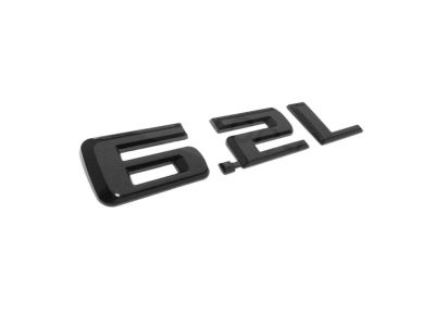 GM Silverado 2500 HD LT Emblems in Black 84912382