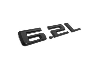 GM Silverado 2500 HD LT Emblems in Black 84912382