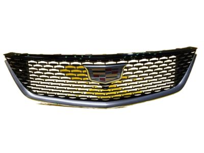 GM Grille in Gloss Black with Gloss Black Surround and Cadillac Logo 84926782