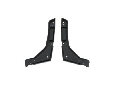 GM Rear Splash Guards in Black with Bowtie Logo 84938120