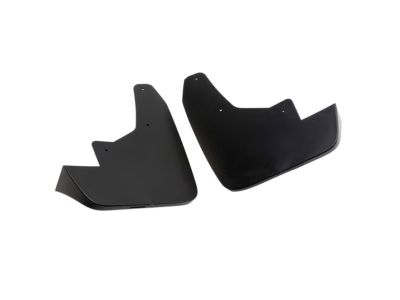 GM Rear Splash Guards in Black with GMC Logo 84938122