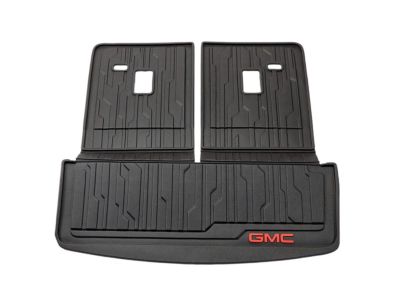 GM Integrated Cargo Liner in Jet Black with GMC Logo 84938211