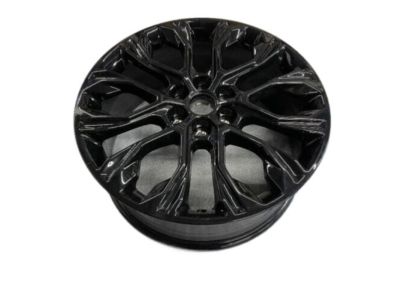 GM 20-Inch Aluminum Split-Spoke Wheel in High-Gloss Black finish 84941843