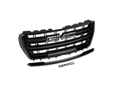 GM Grille in Black with Gloss Black Surround and GMC Logo (not for use on Denali models) 84960263