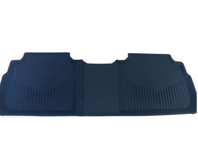 GM First- and Second-Row Premium All-Weather Floor Liners in Jet Black with Cadillac Logo 84988003