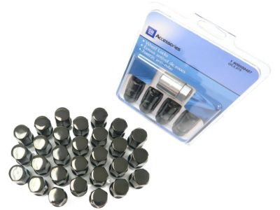 GM Wheel Lock and Lug Nut Kit in Black 85124437