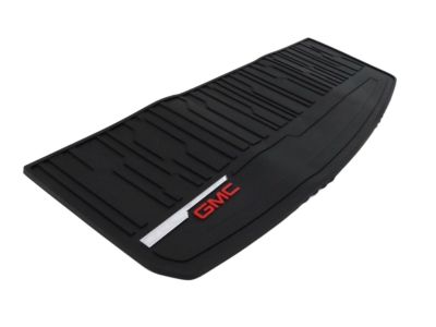 GM Premium All-Weather Cargo Area Mat in Jet Black with GMC Logo 85131800