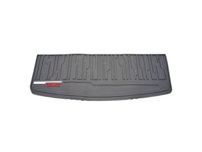 GM Premium All-Weather Cargo Area Mat in Dark Ash Gray with GMC Logo 85131802