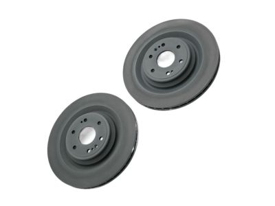 GM Front 6-Piston Brembo Brake Upgrade System in Red with Chevrolet Performance Logo 85138043