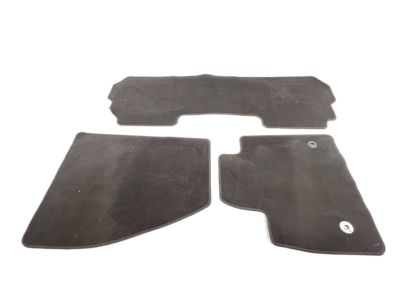 GM First- and Second-Row Carpeted Floor Mats in Dark Titanium 86773683