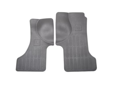 GM Floor Mats - Vinyl Replacement,Front,Note:Neutral 88986605