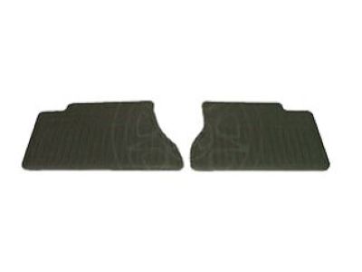 GM Floor Mats - Vinyl Replacement,Rear,Color:Pewter 88987085