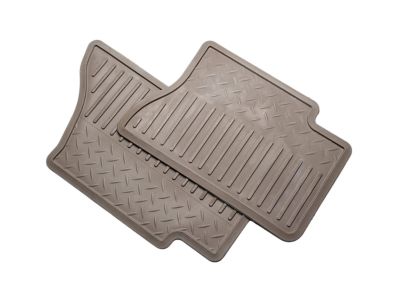 GM Floor Mats - Vinyl Replacement,Rear,Note:Neutral 89042099