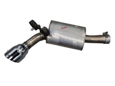 GM 3.6L Axle-Back Dual Exit Exhaust Upgrade System with Round Tips 92206990
