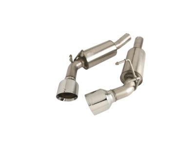 GM 6.2L Axle-Back Dual Exit Exhaust Upgrade System with Angle-Cut Tips 92206992