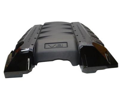 GM 6.2L Engine Cover in Black with Bowtie Logo 92247656